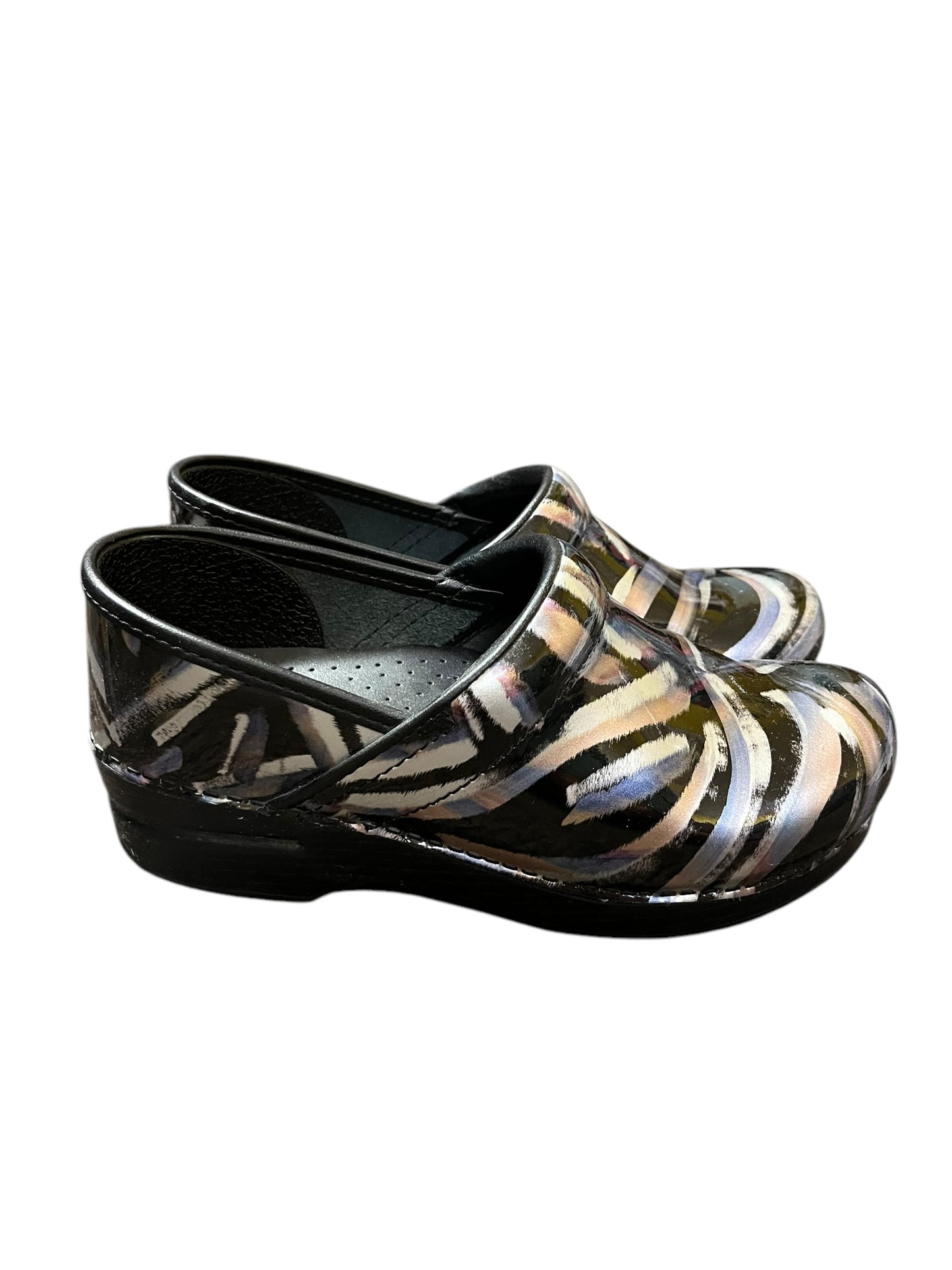 Black Dansko Clogs, 38