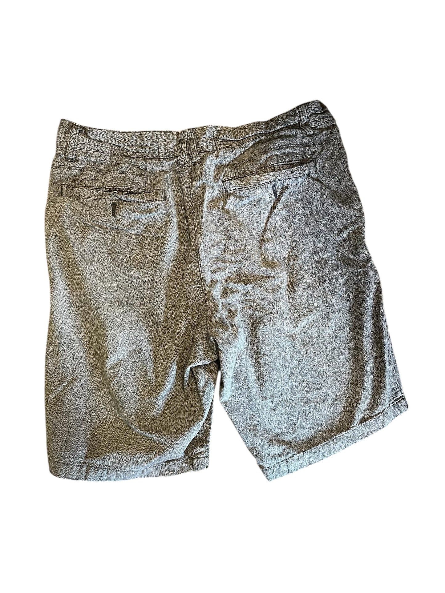 Gray Modern Amusement Mens shorts, 30