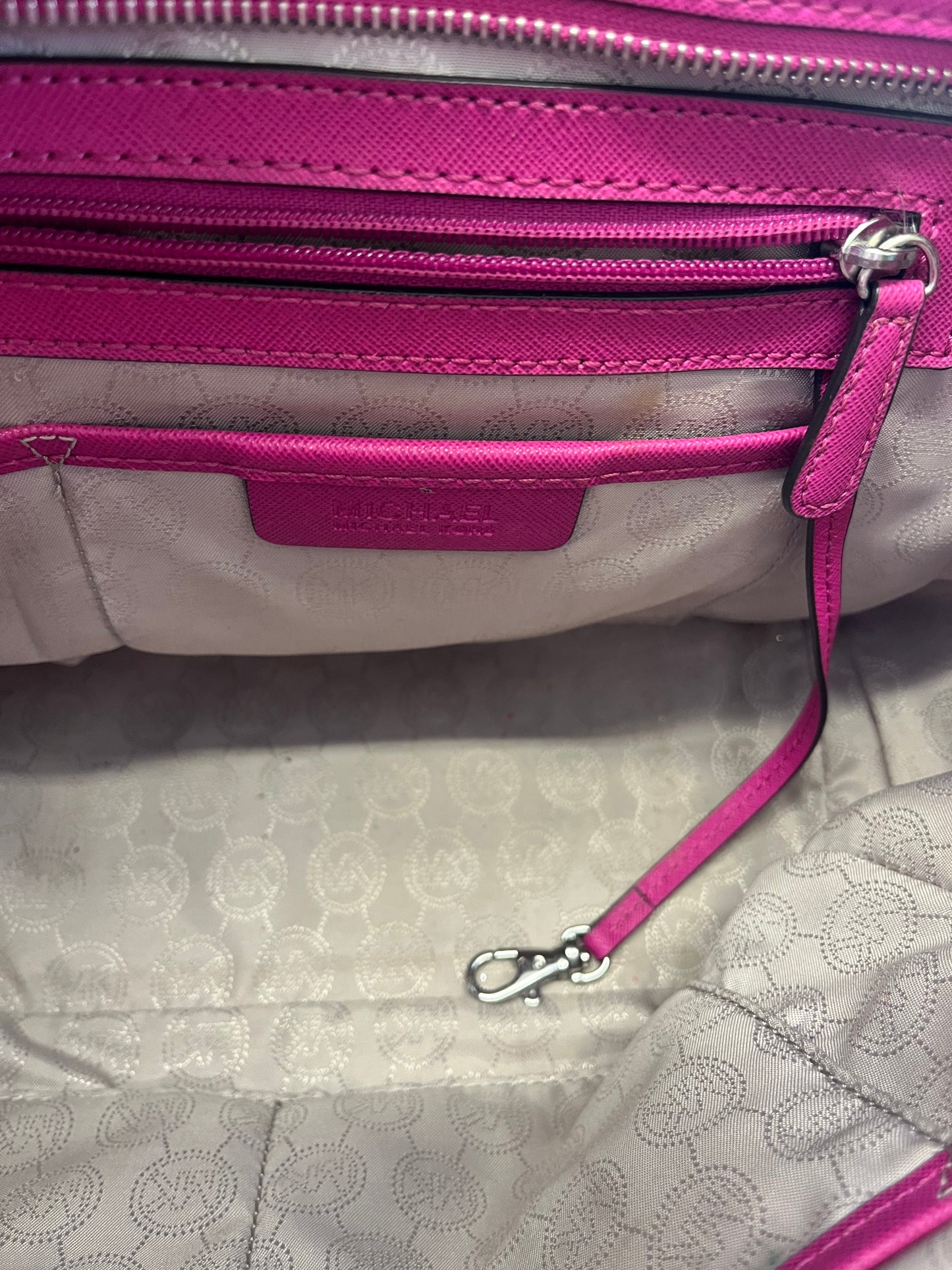 raspberry Michael Kors Purse