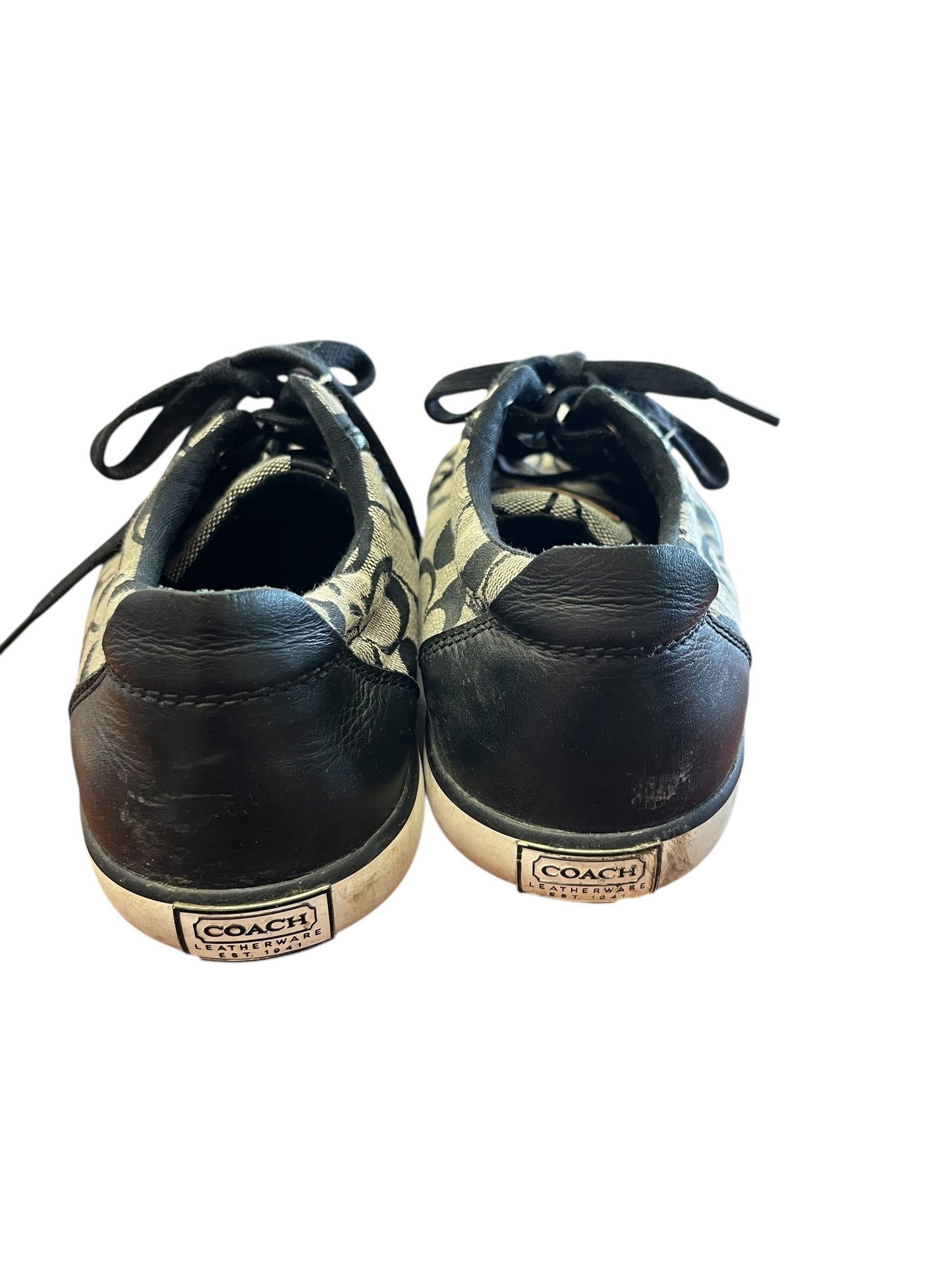 Black Coach Sneakers, 8
