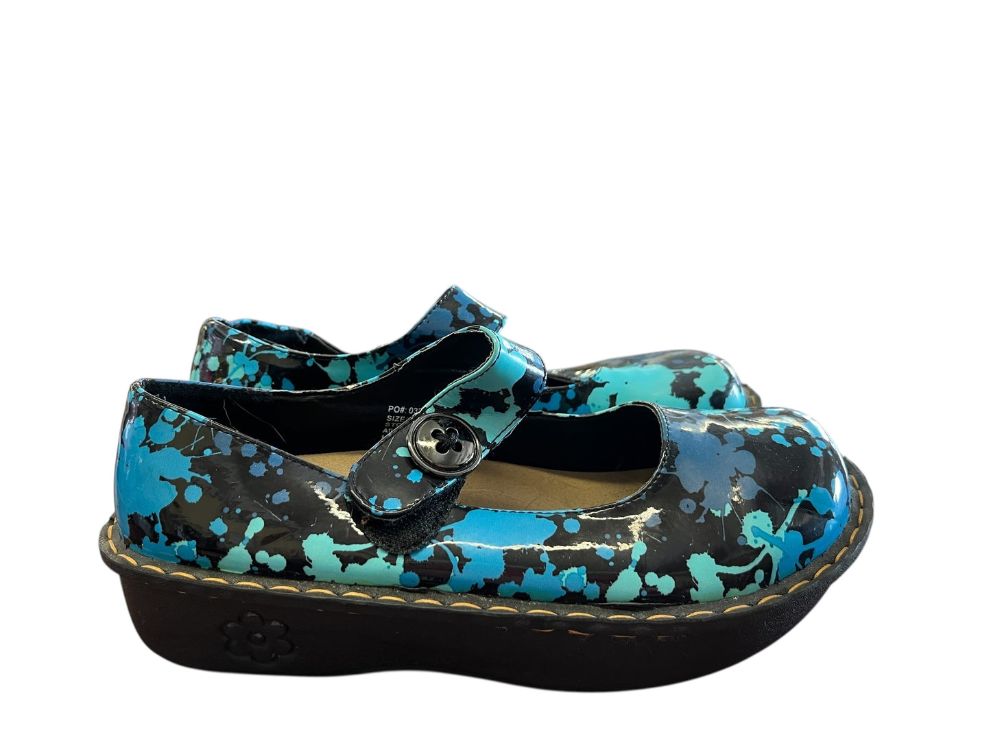 blue floral Savvy Sneakers, 8