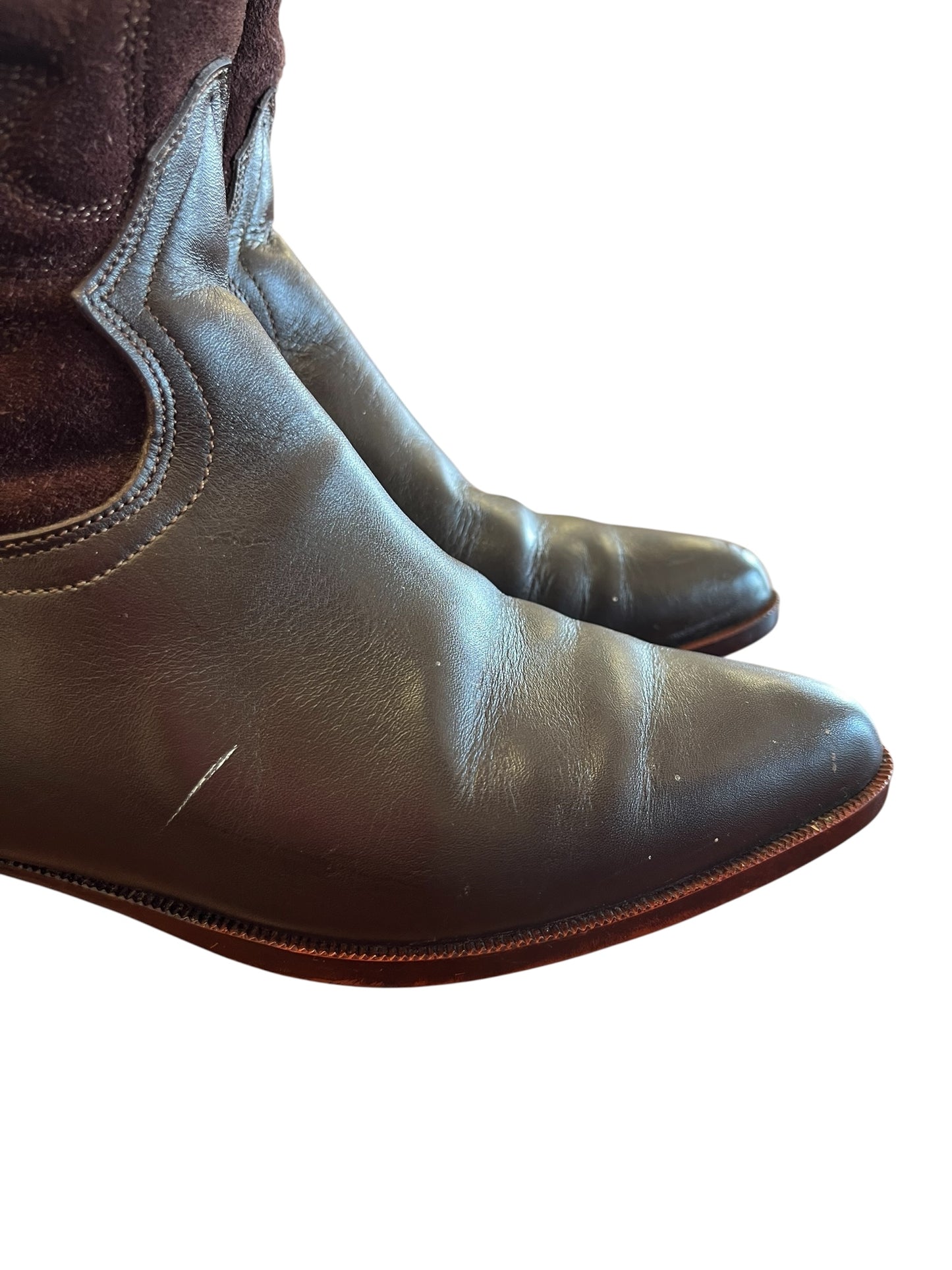 Brown Etienne Aigner Boots, 8