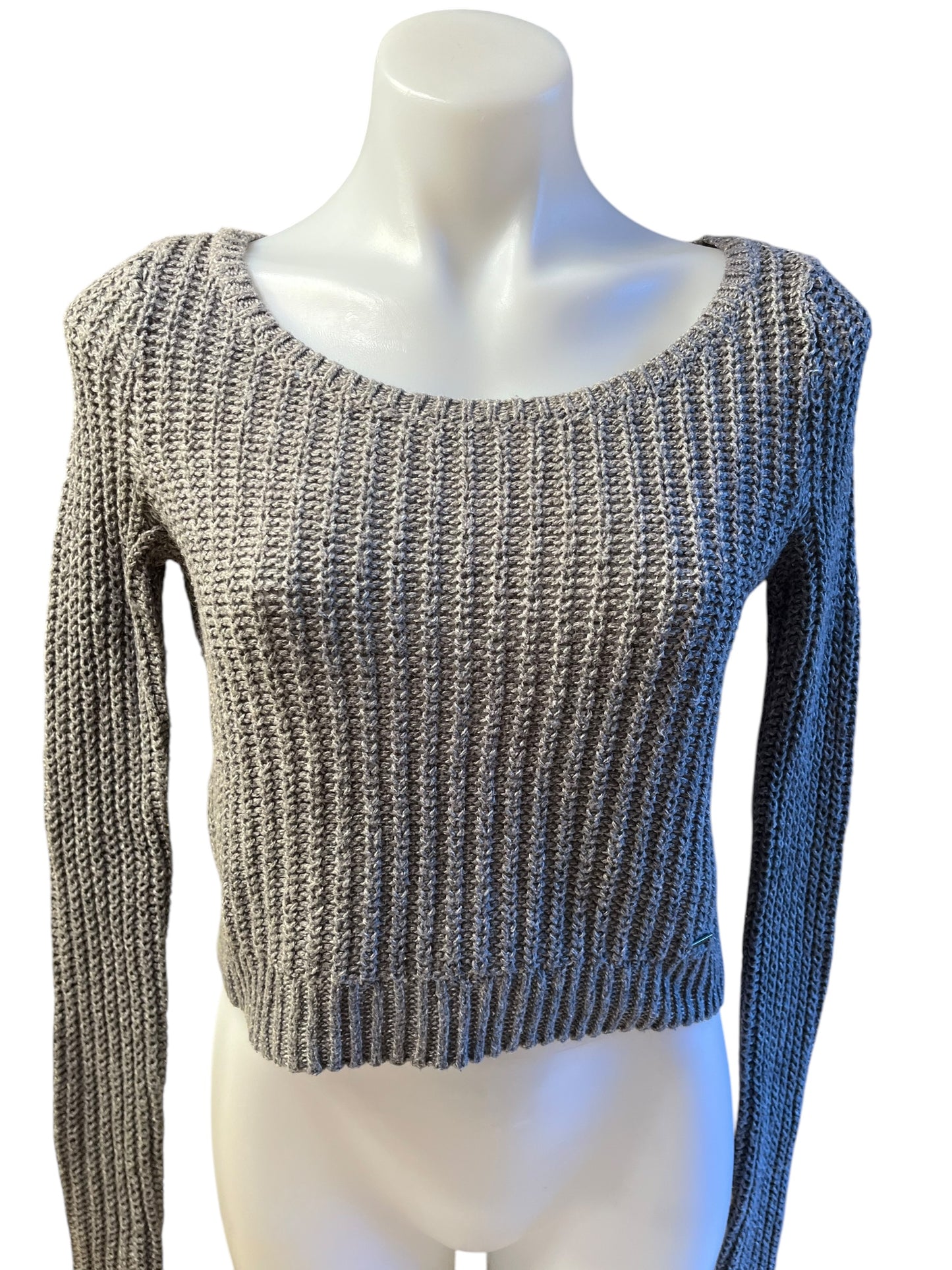 Gray Abercrombie & Fitch Women's top, xs