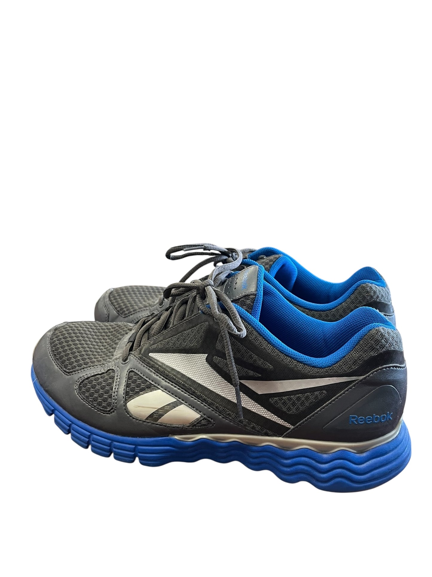 Gray Reebok Sneakers, 11