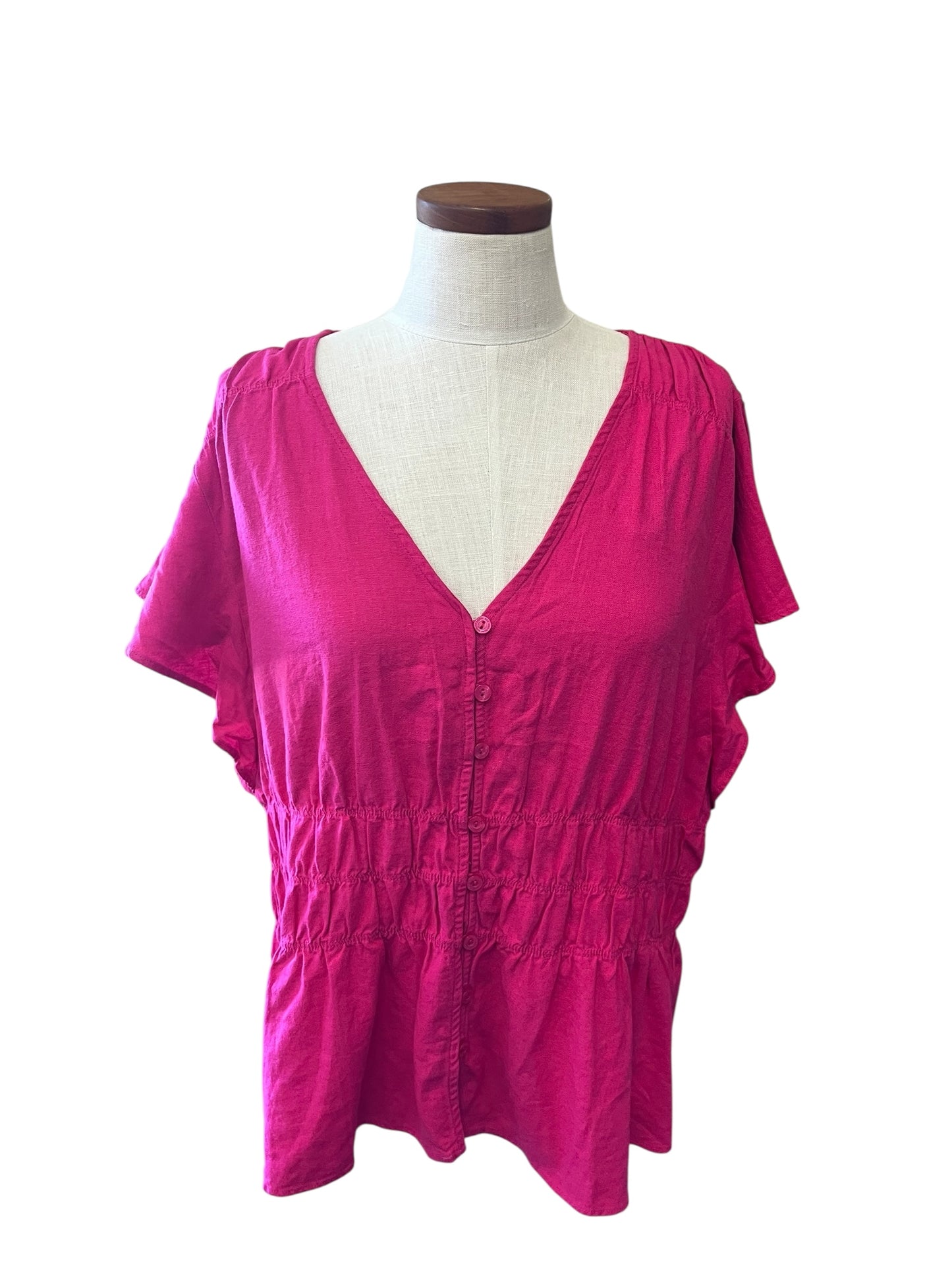 Pink Marc New York Women's top, XL