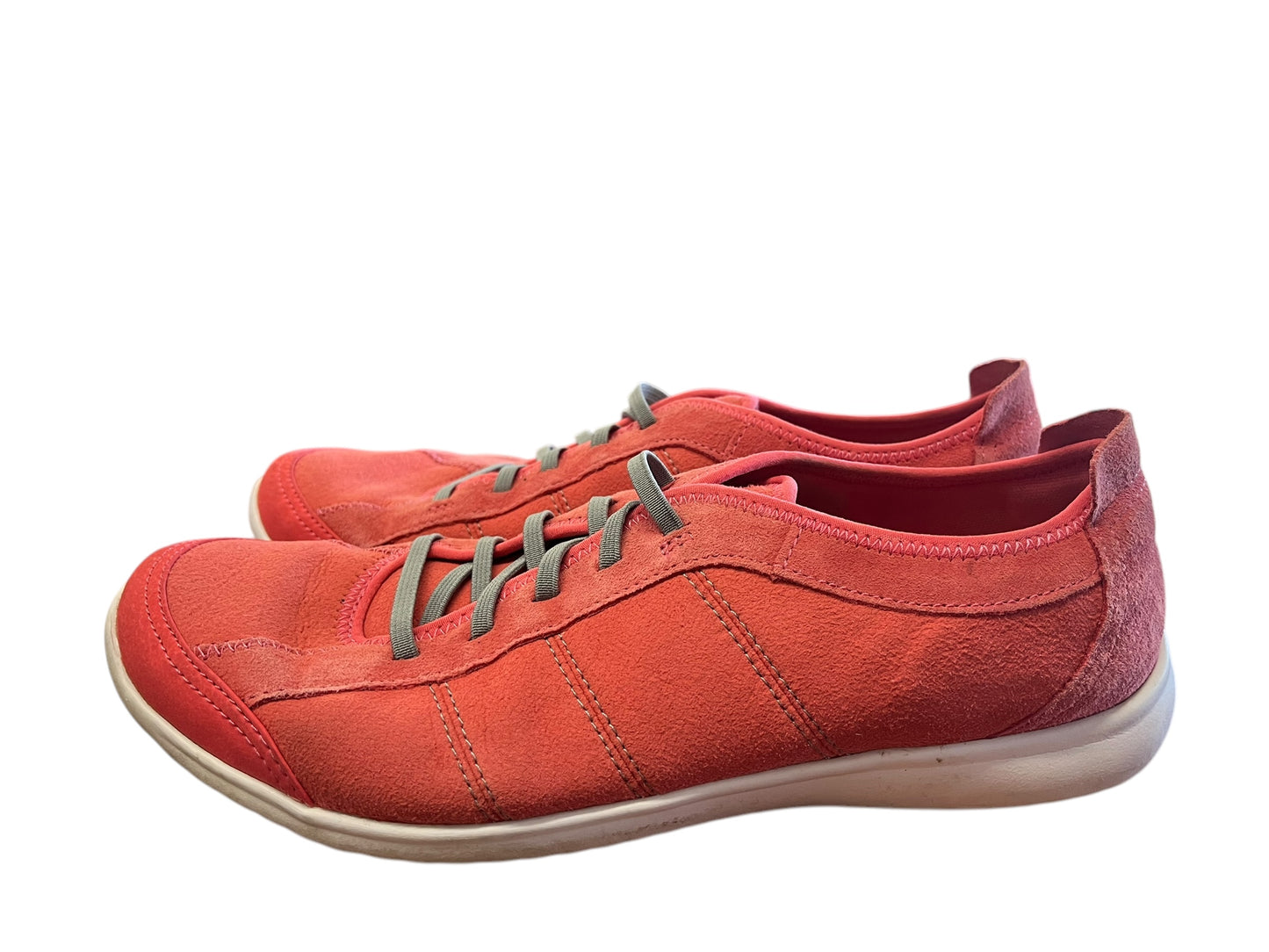 orange Clarks Sneakers, 9
