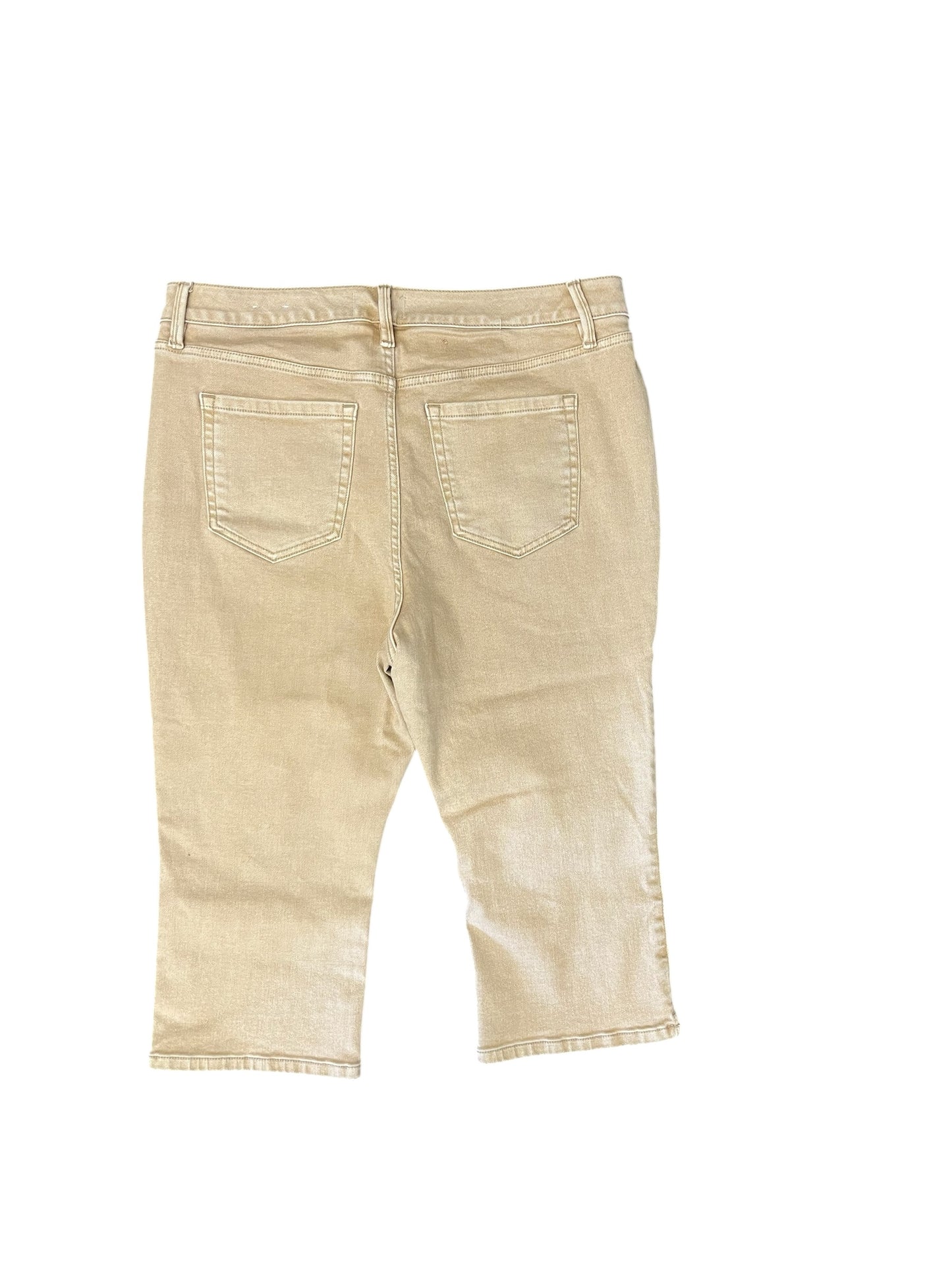 Tan Lane Bryant Jeans, 16