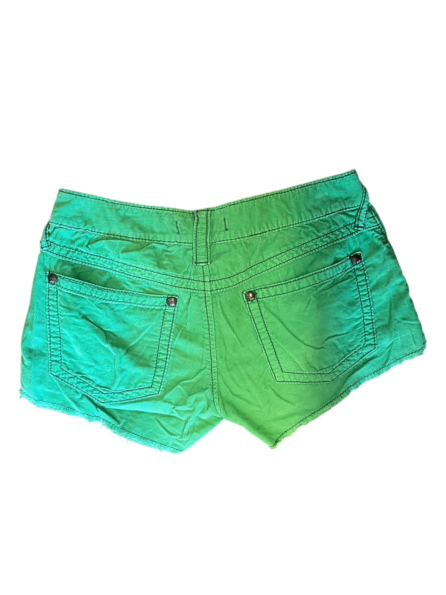 Green Free People shorts, 25