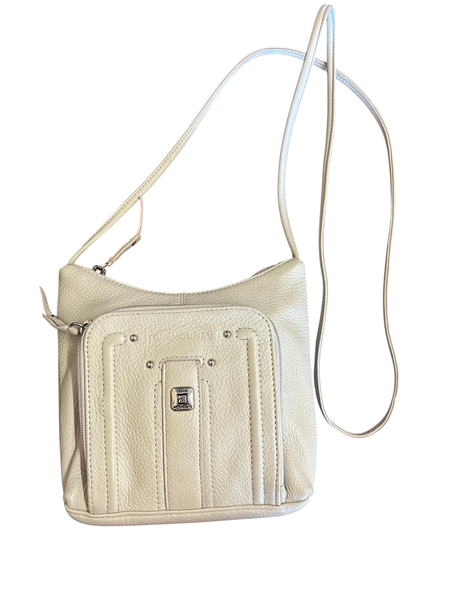 Cream Stone Mountain Purse