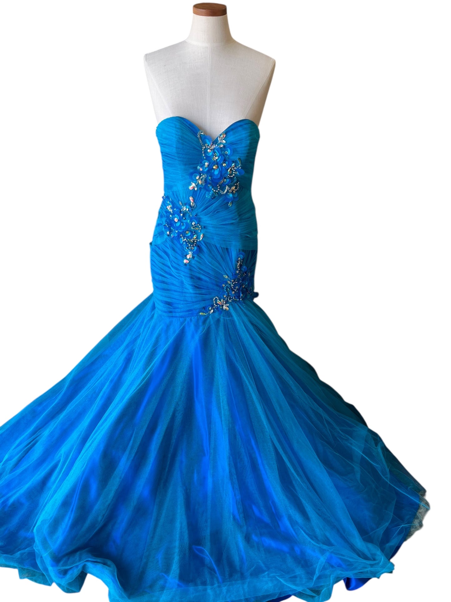 Blue Kiss Kiss Formal Dress, 10