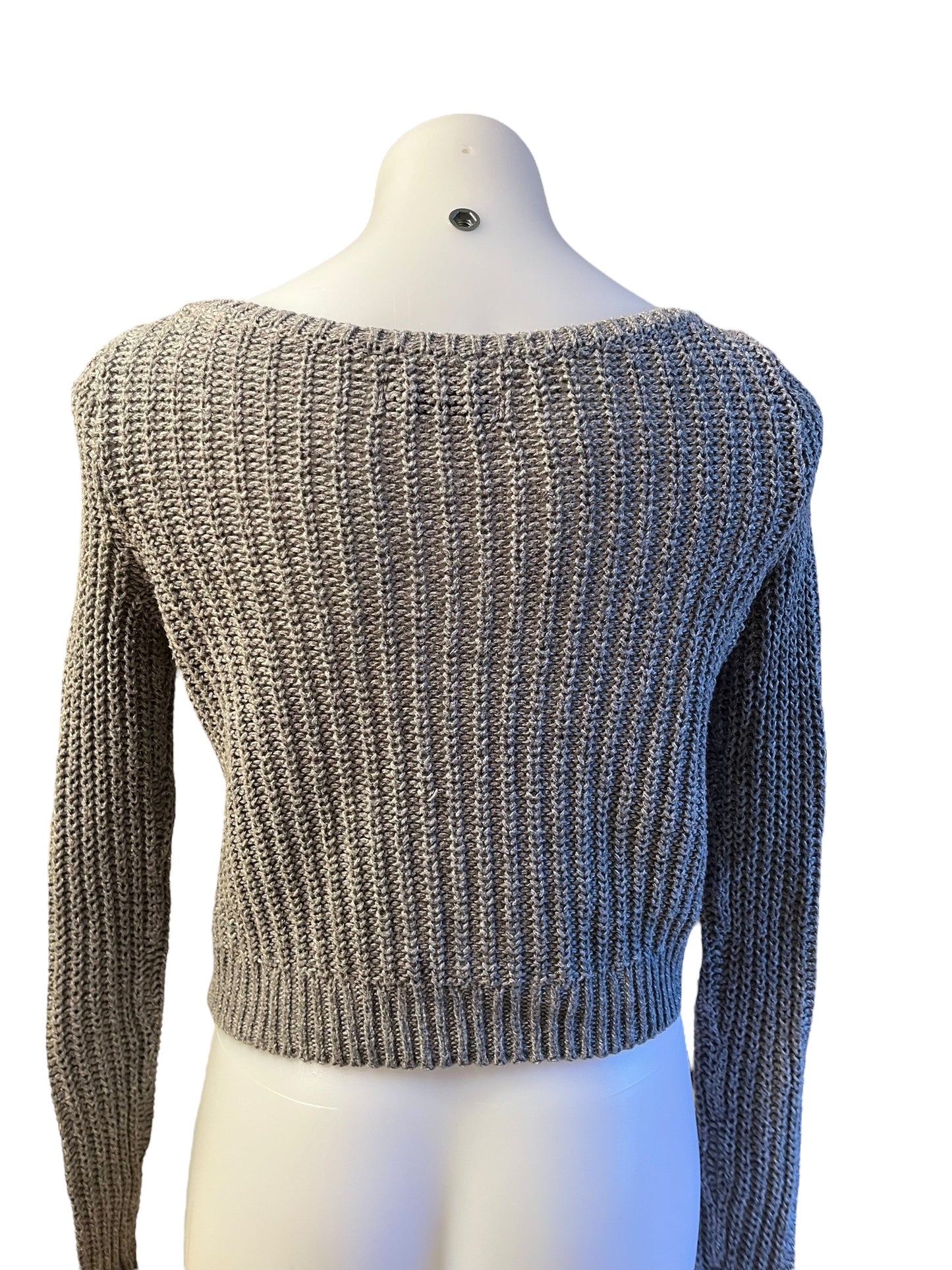 Gray Abercrombie & Fitch Women's top, xs