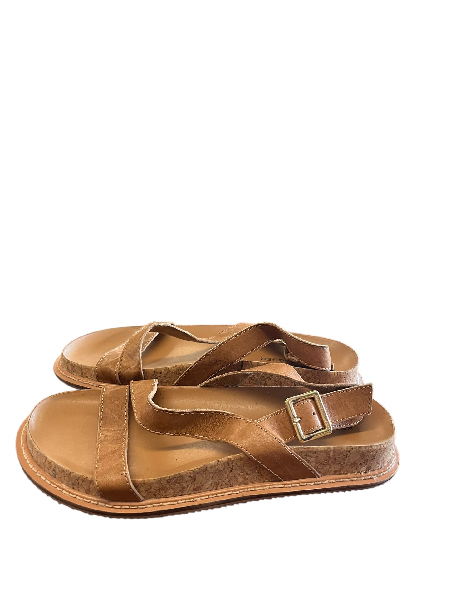 Brown Kelci Dagger sandals, 7.5