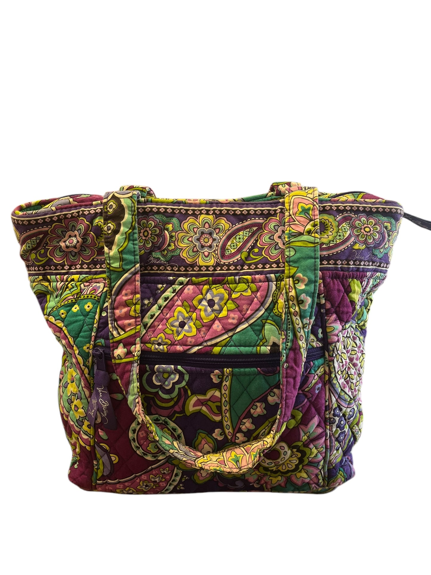 purple floral Vera Bradley Purse