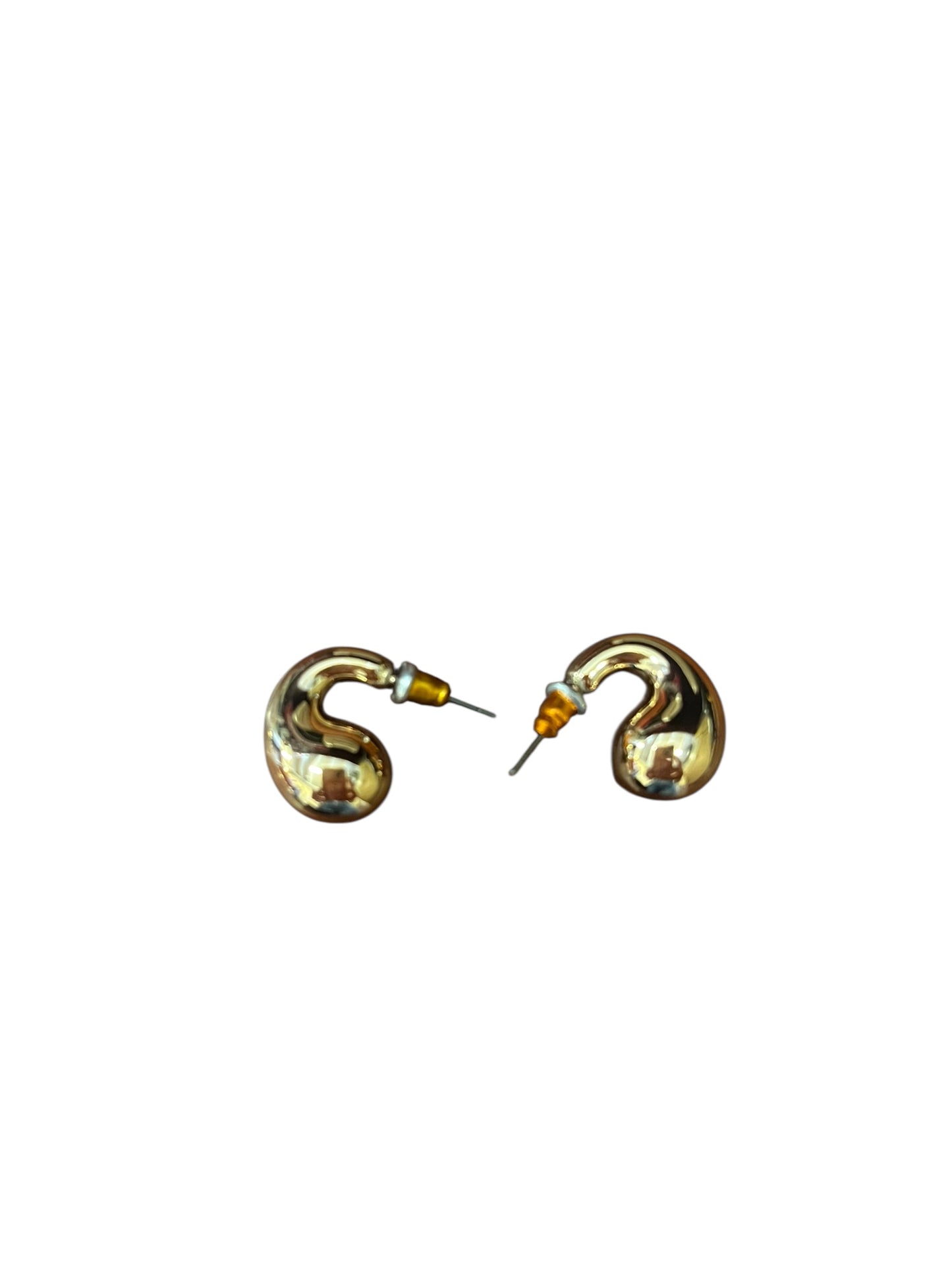 Gold earrings