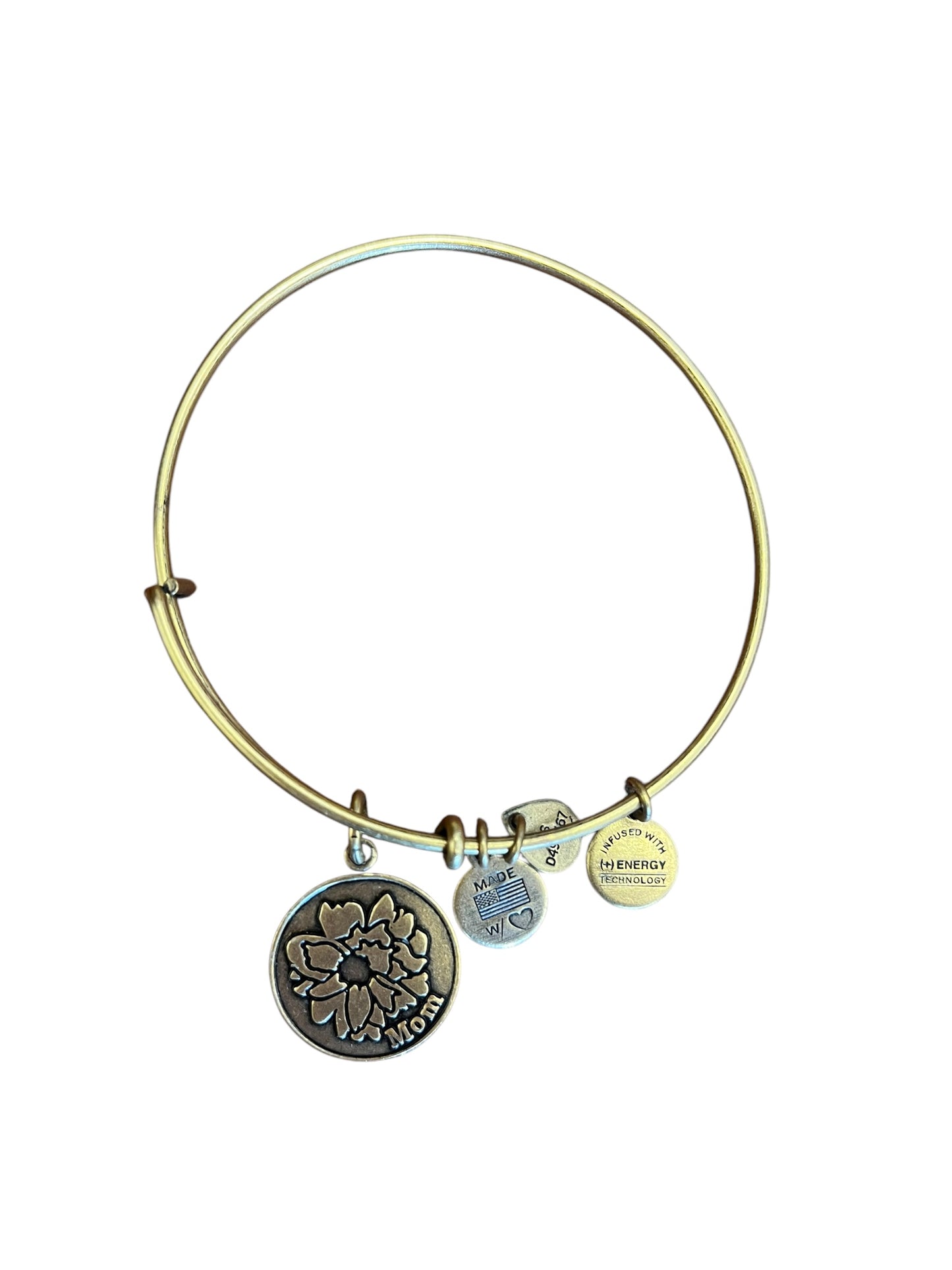 Gold Alex & Ani bracelet