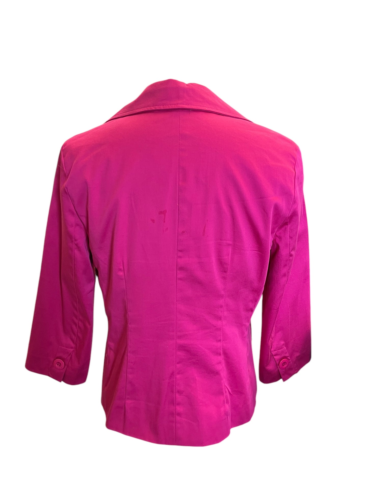 Hot Pink Notations Blazer, Medium