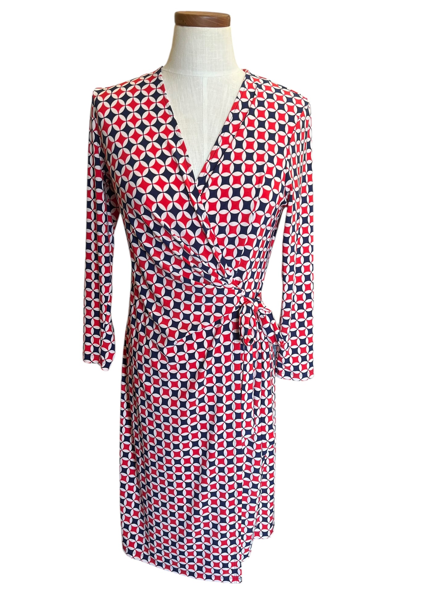 blue and red Anne Klein Dress, Small