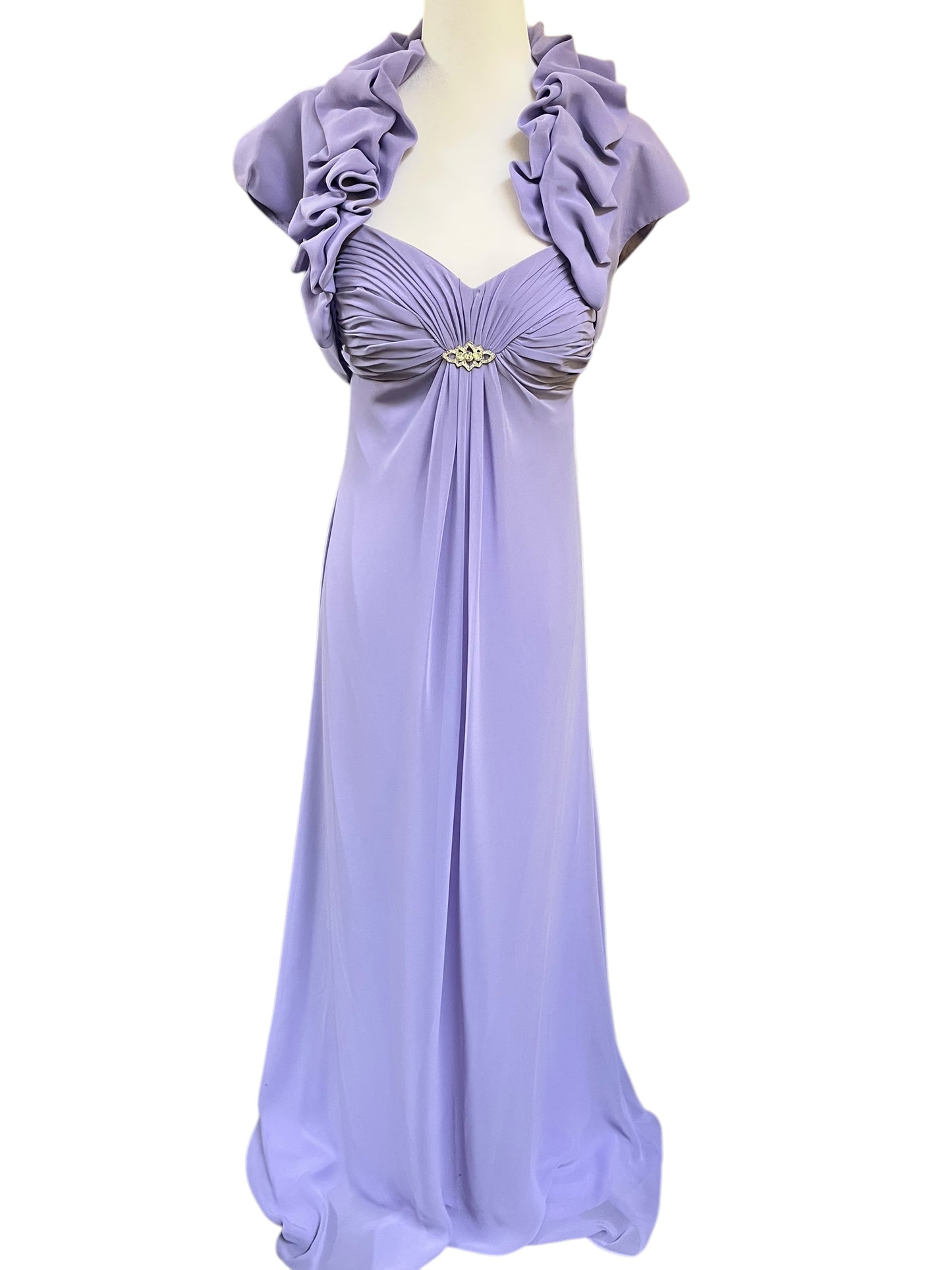 Lavendar Modern Maids Formal Dress, 12