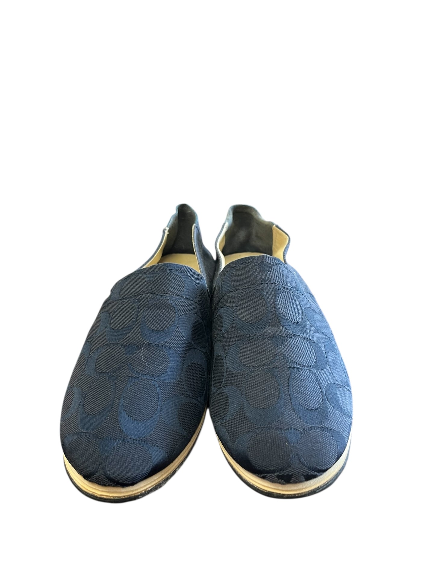 Navy Coach Sneakers, 10