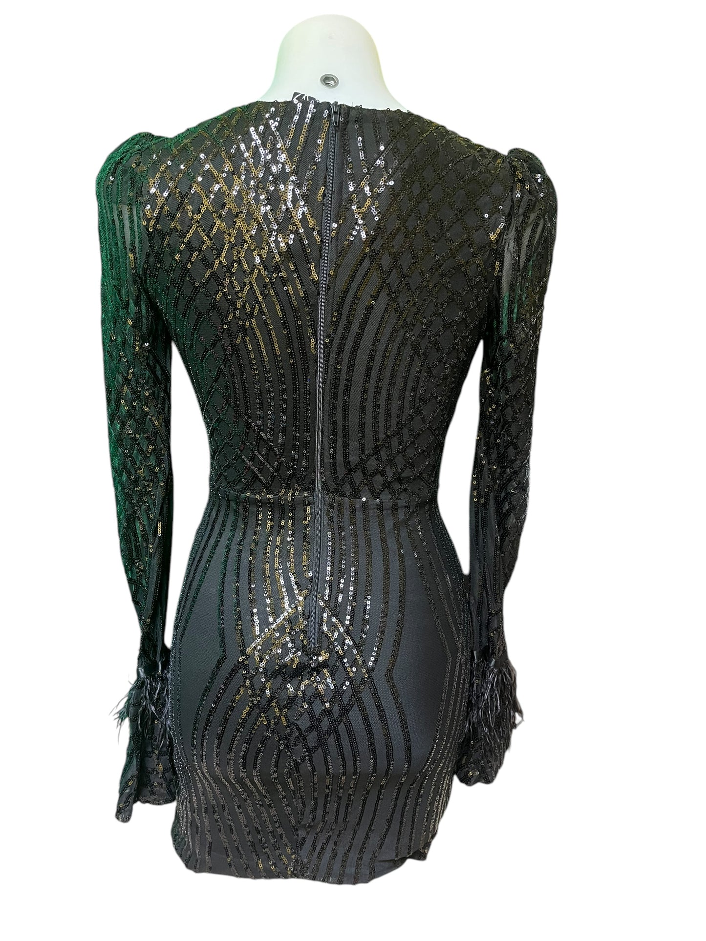 Black Windsor Formal Dress, Small