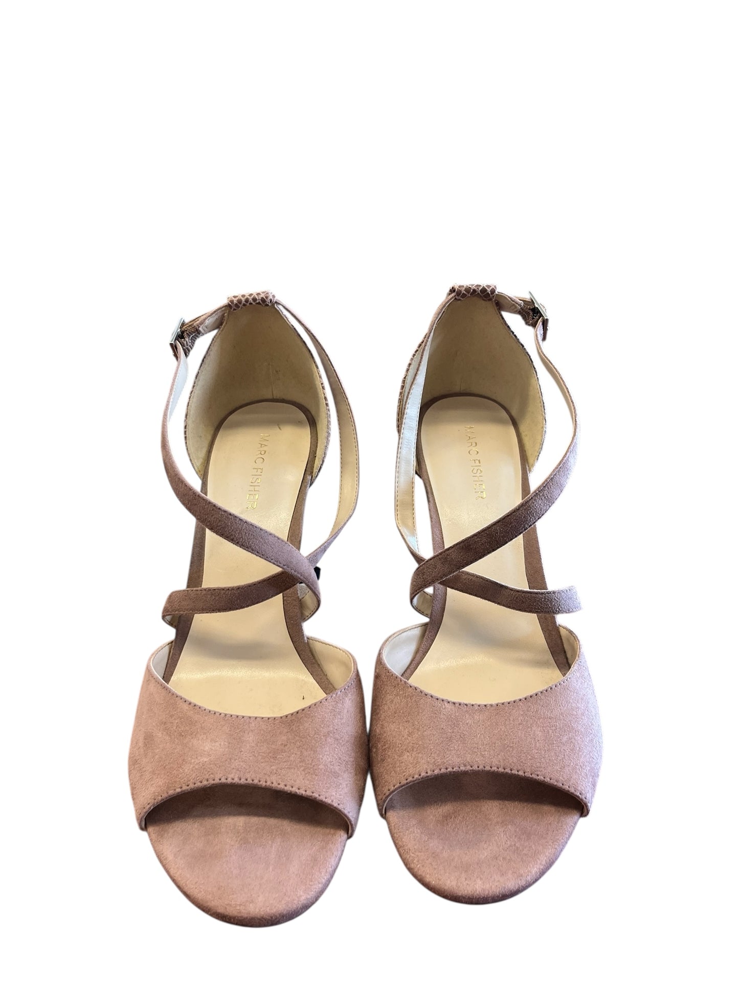 Tan Marc Fisher Heels, 11