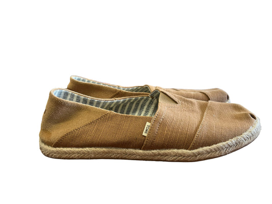Toms Size 8.5 Camel sneakers