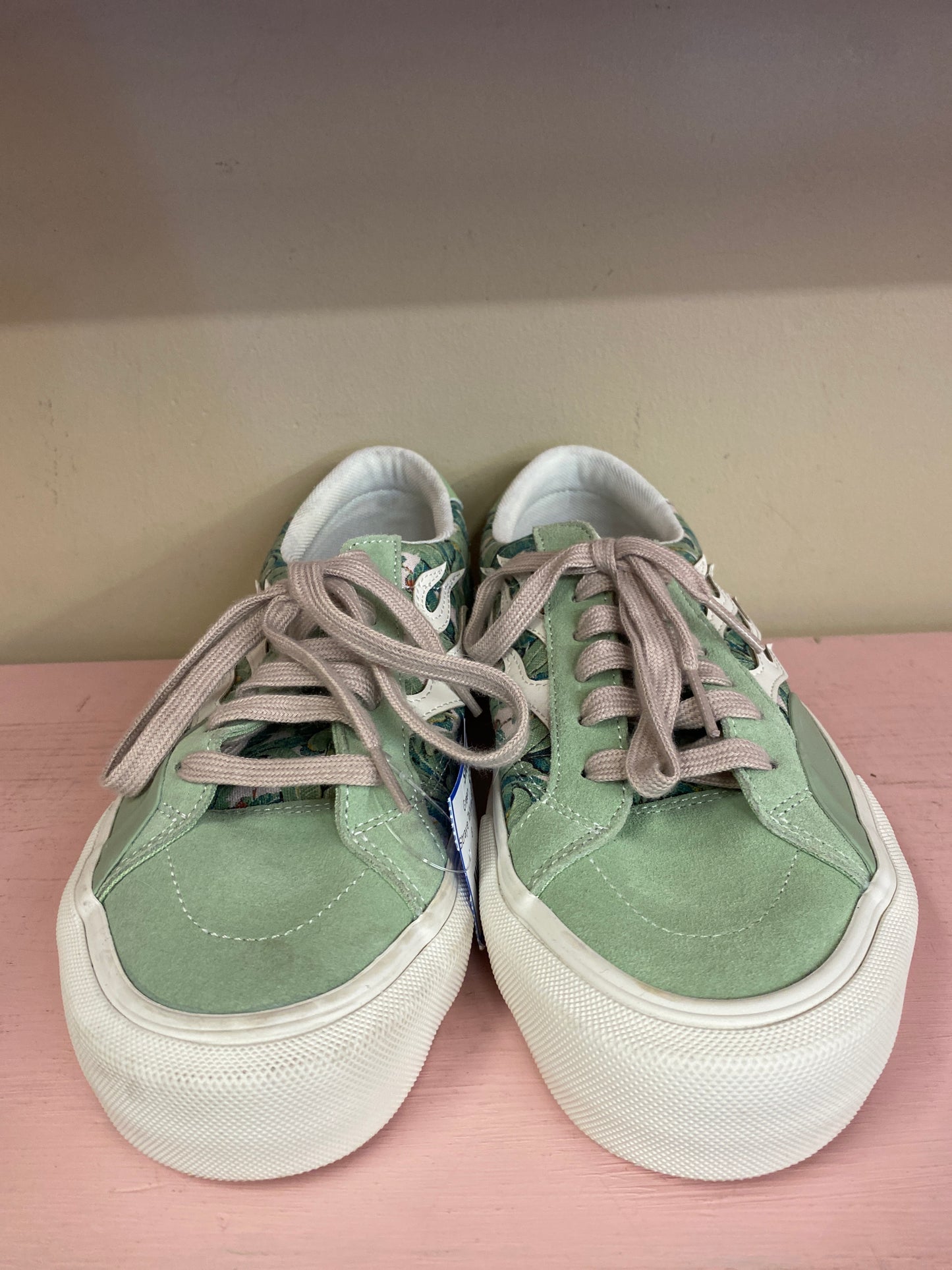 Green Straye Tallywood Sneakers, 8