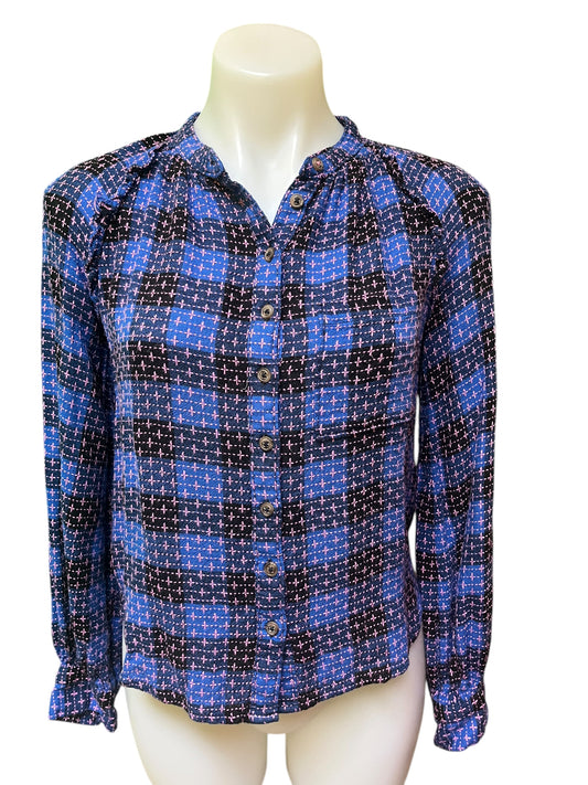 Blue Pilcro Women's top, xs