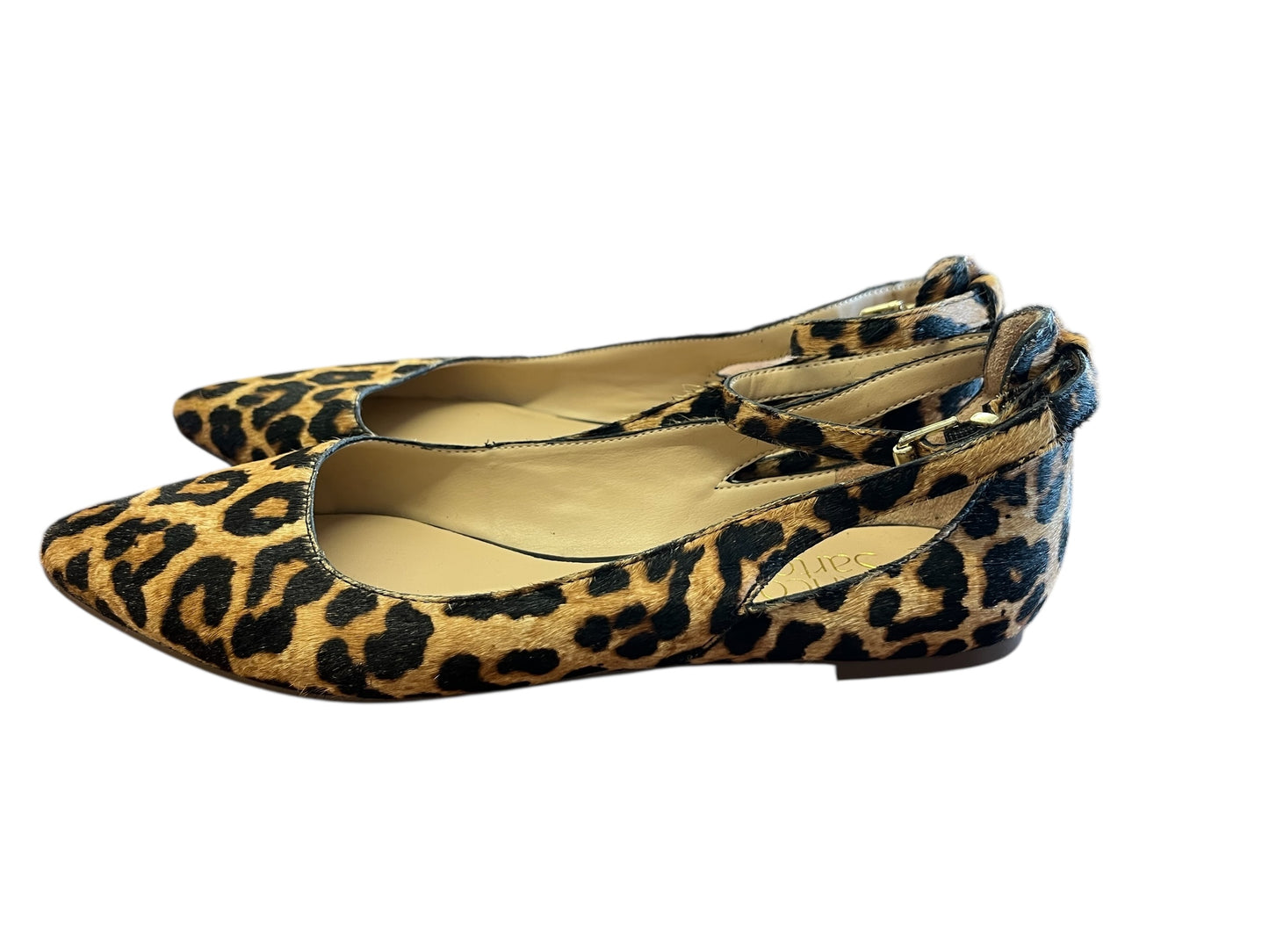 Leopard Franco Sarto Flats, 7.5