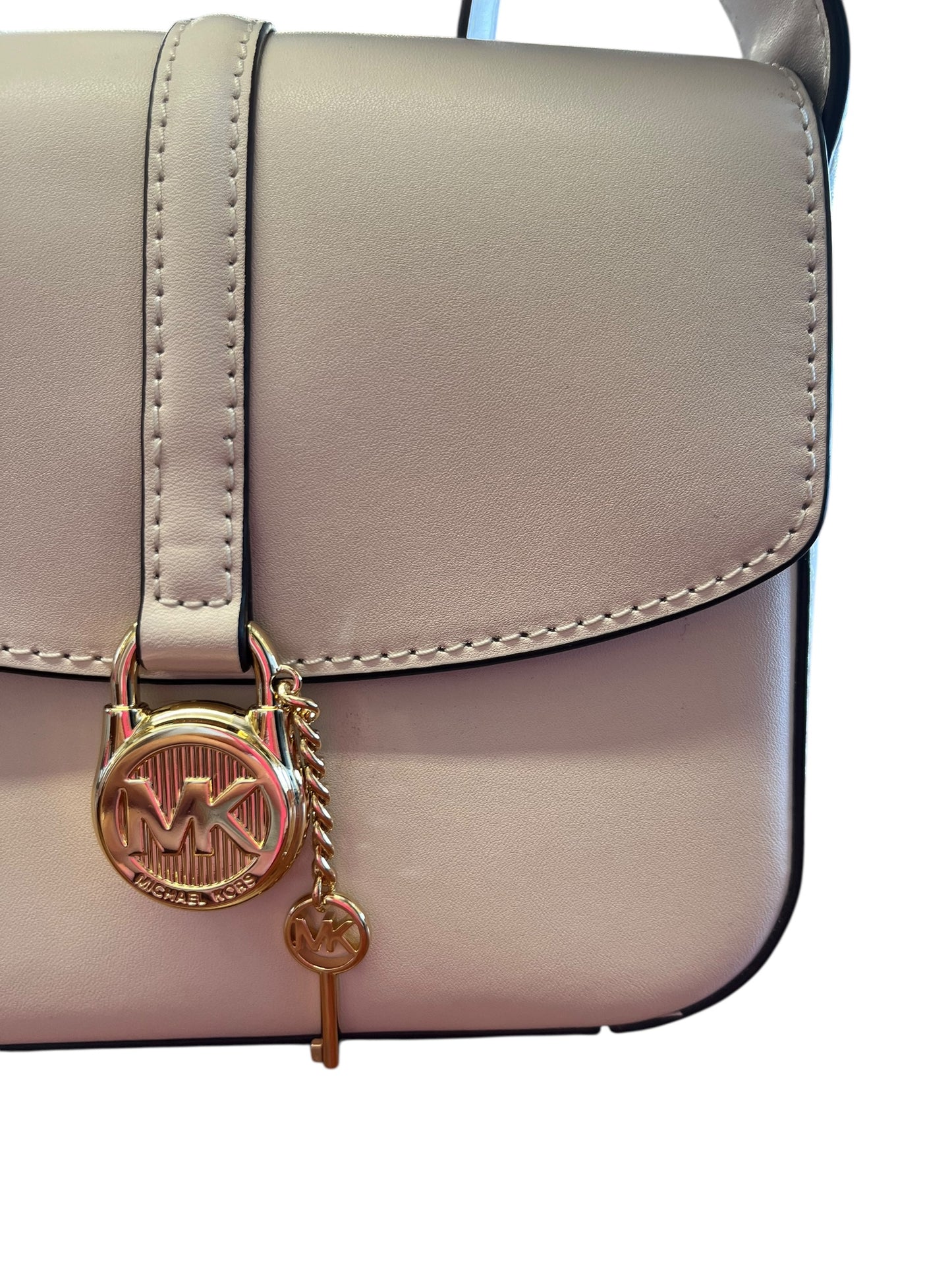 Cream Michael Kors Purse