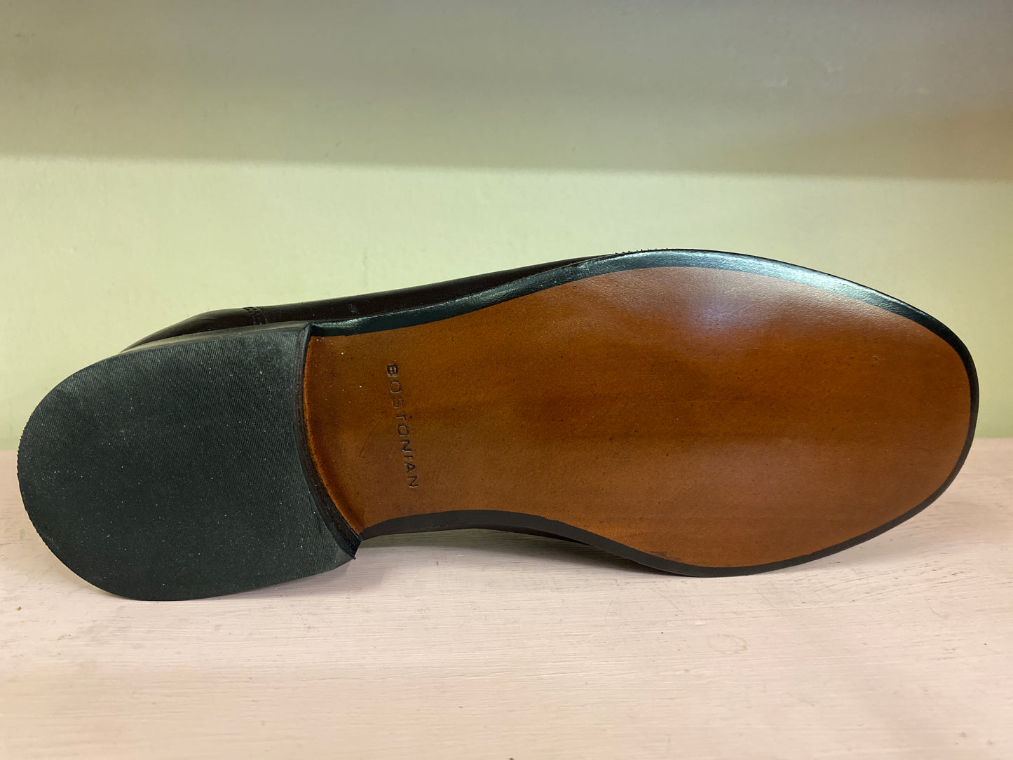 Black Bostonian Men's Shoes, 8.5