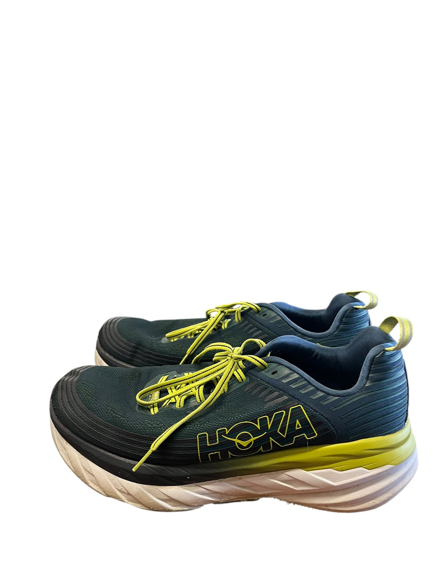 teal Hoka Sneakers, 10.5