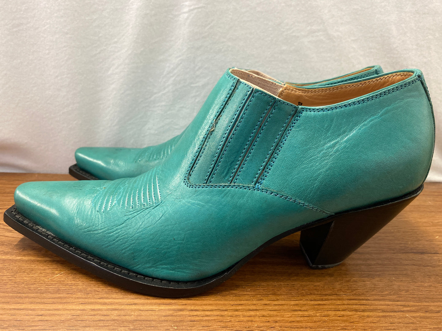 turquoise Charlie Horse shoes, 9