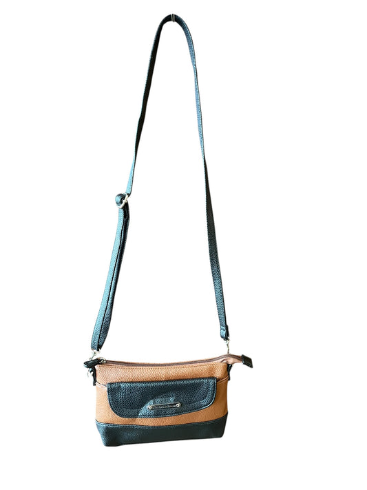 black and brown Stone Mountain Purse