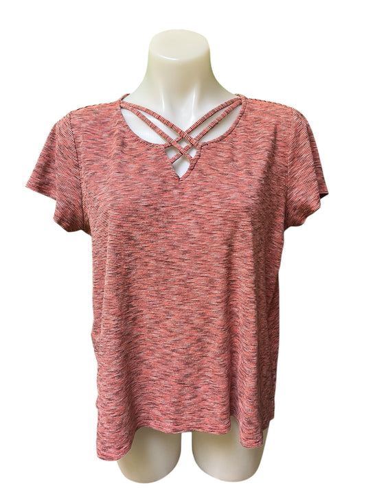Coral Ruff Hewn Women's top, Large