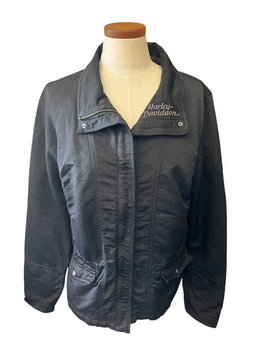 Black Harley Davidson Jacket, XL