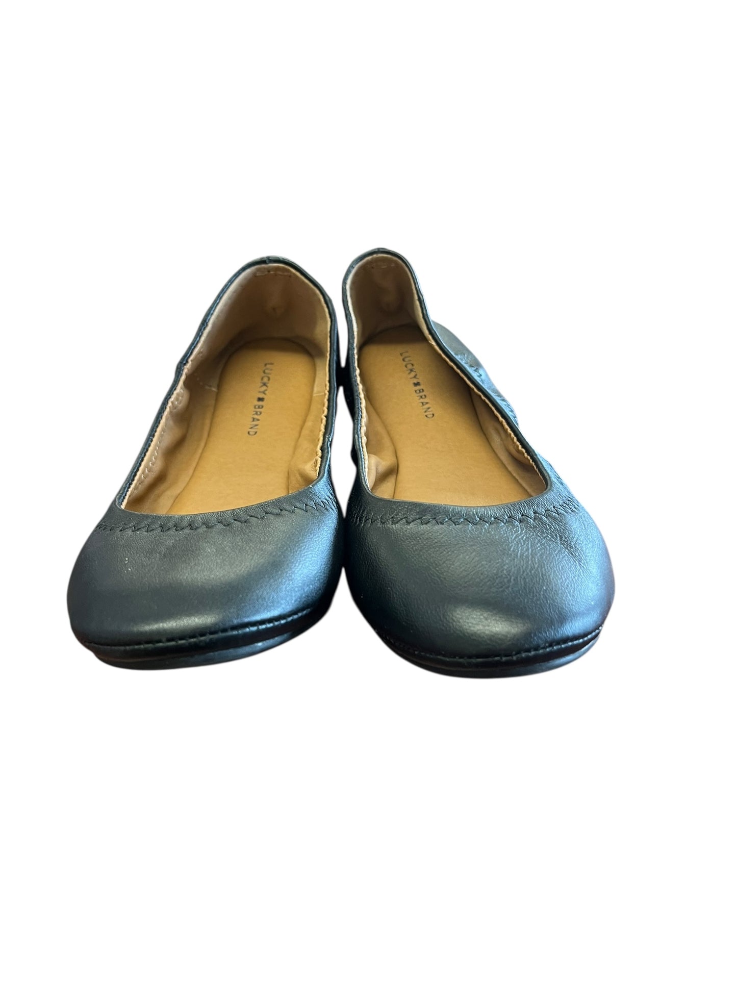 Black Lucky Brand Flats, 6.5