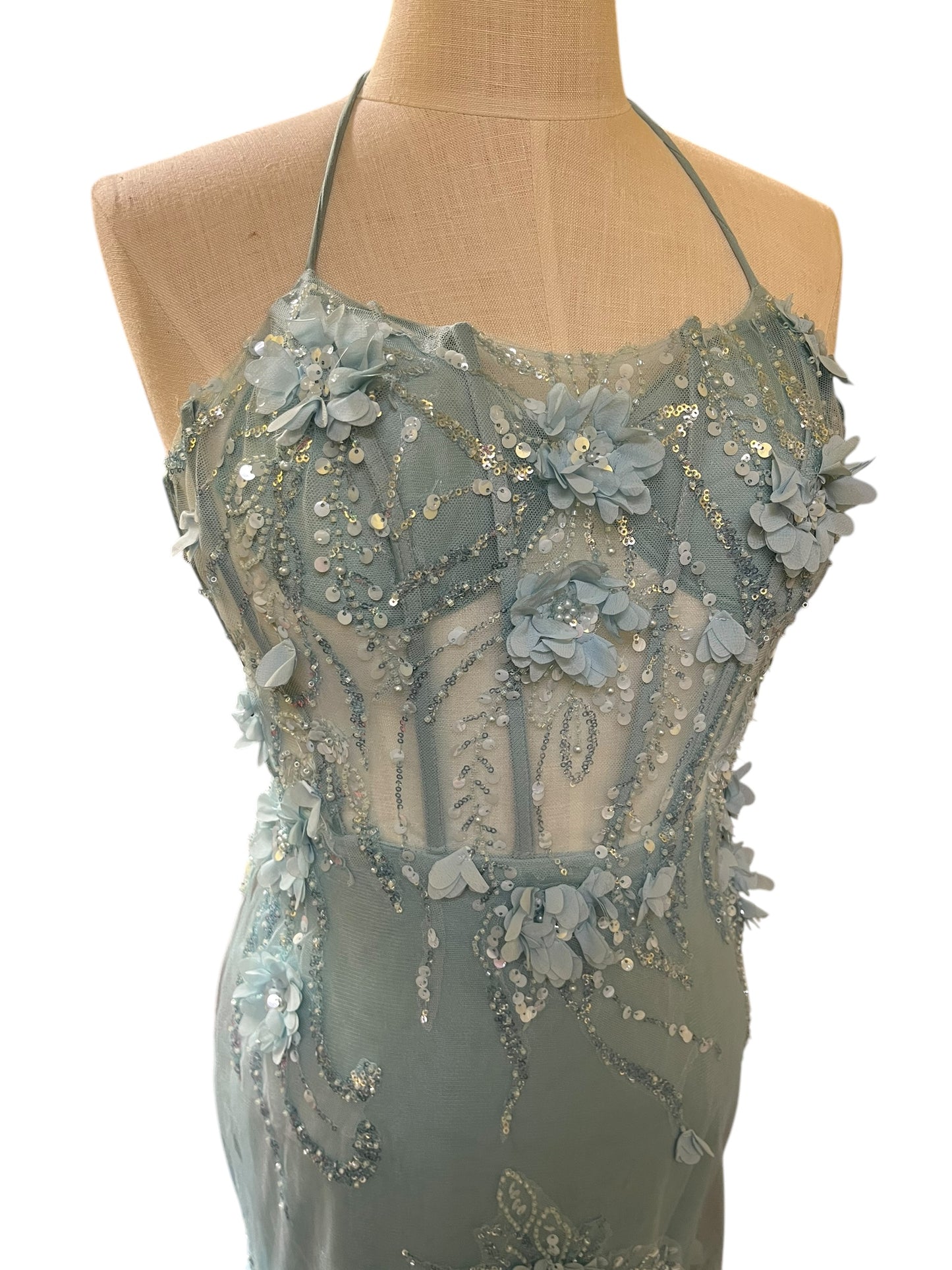 Aqua  Formal Dress, 4