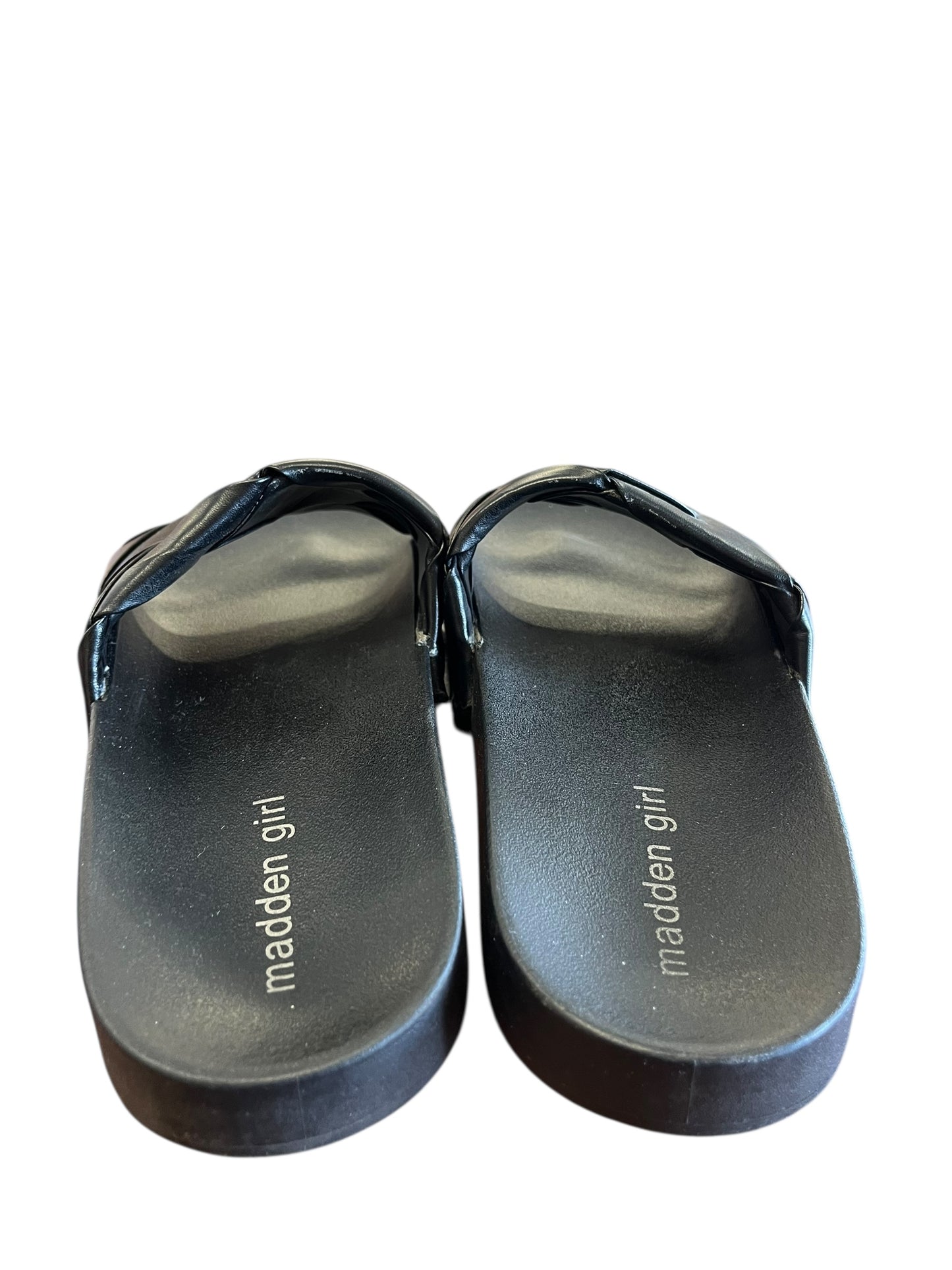 Black Madden Girl sandals, 7