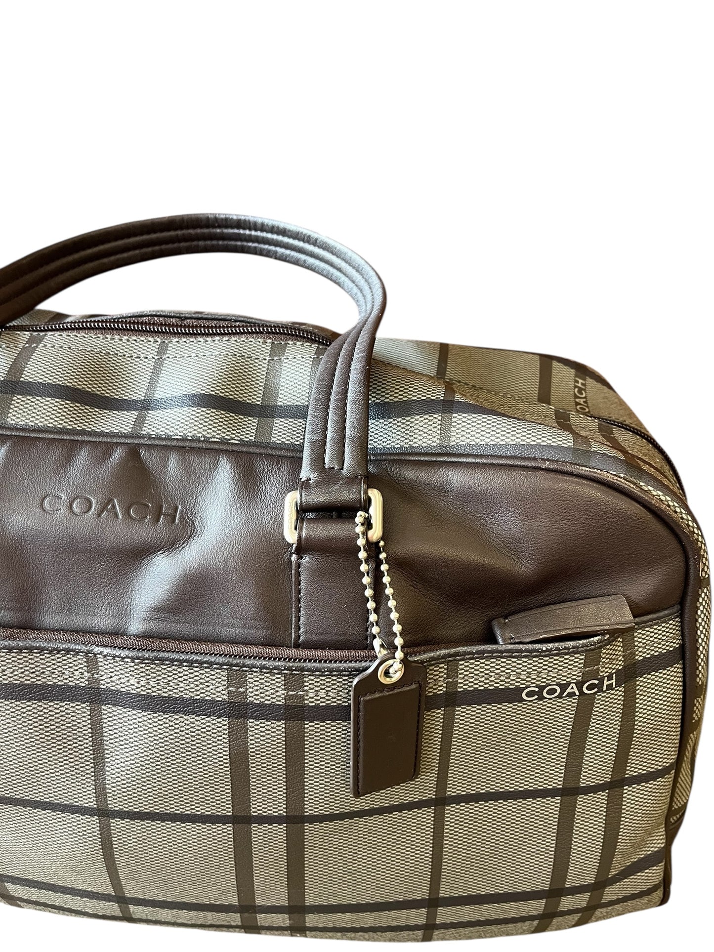 Brown Coach Duffle bag