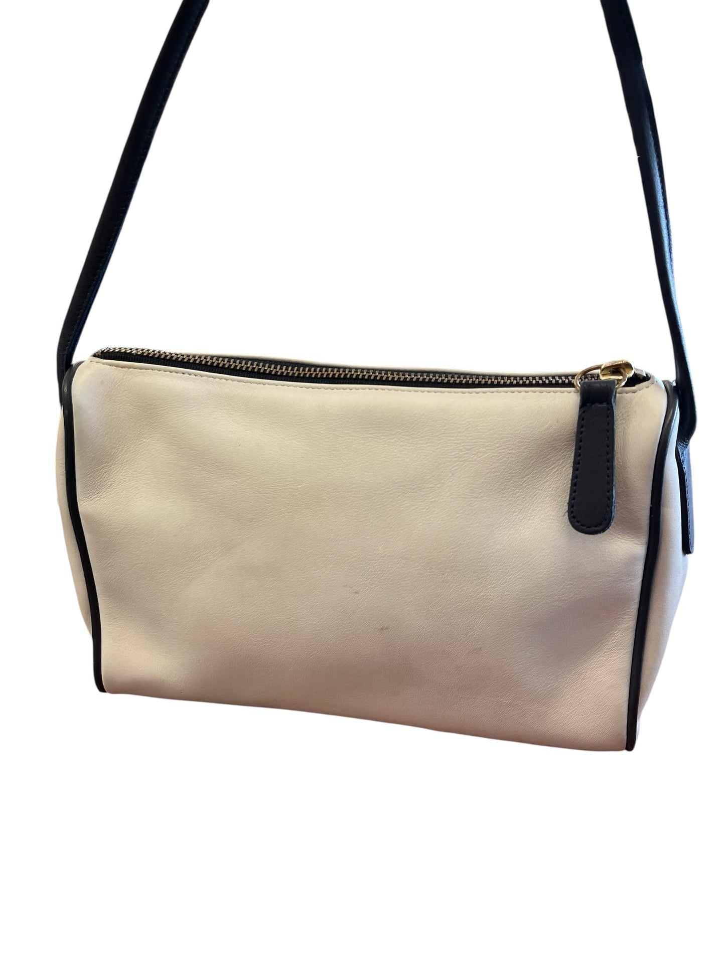 Navy, White Coach Purse