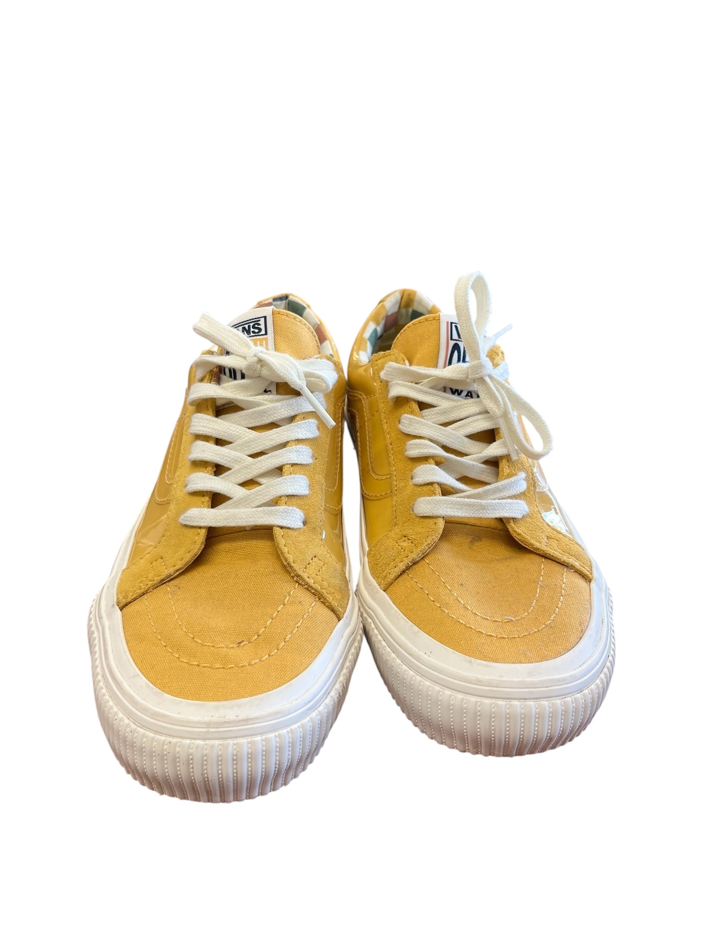 Yellow Vans Sneakers, 9.5