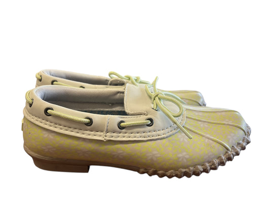 Lime Green JBU Slip Ons, 9