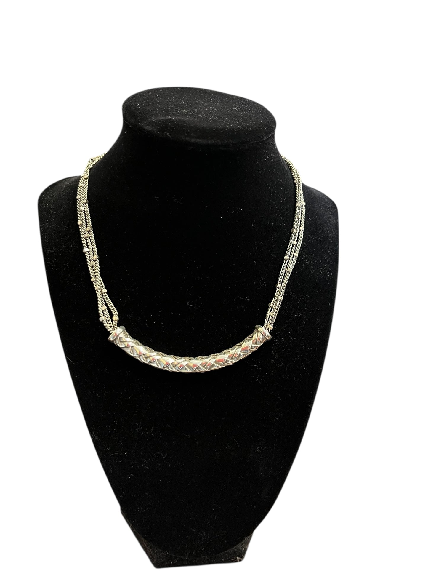 silver Brighton Necklace