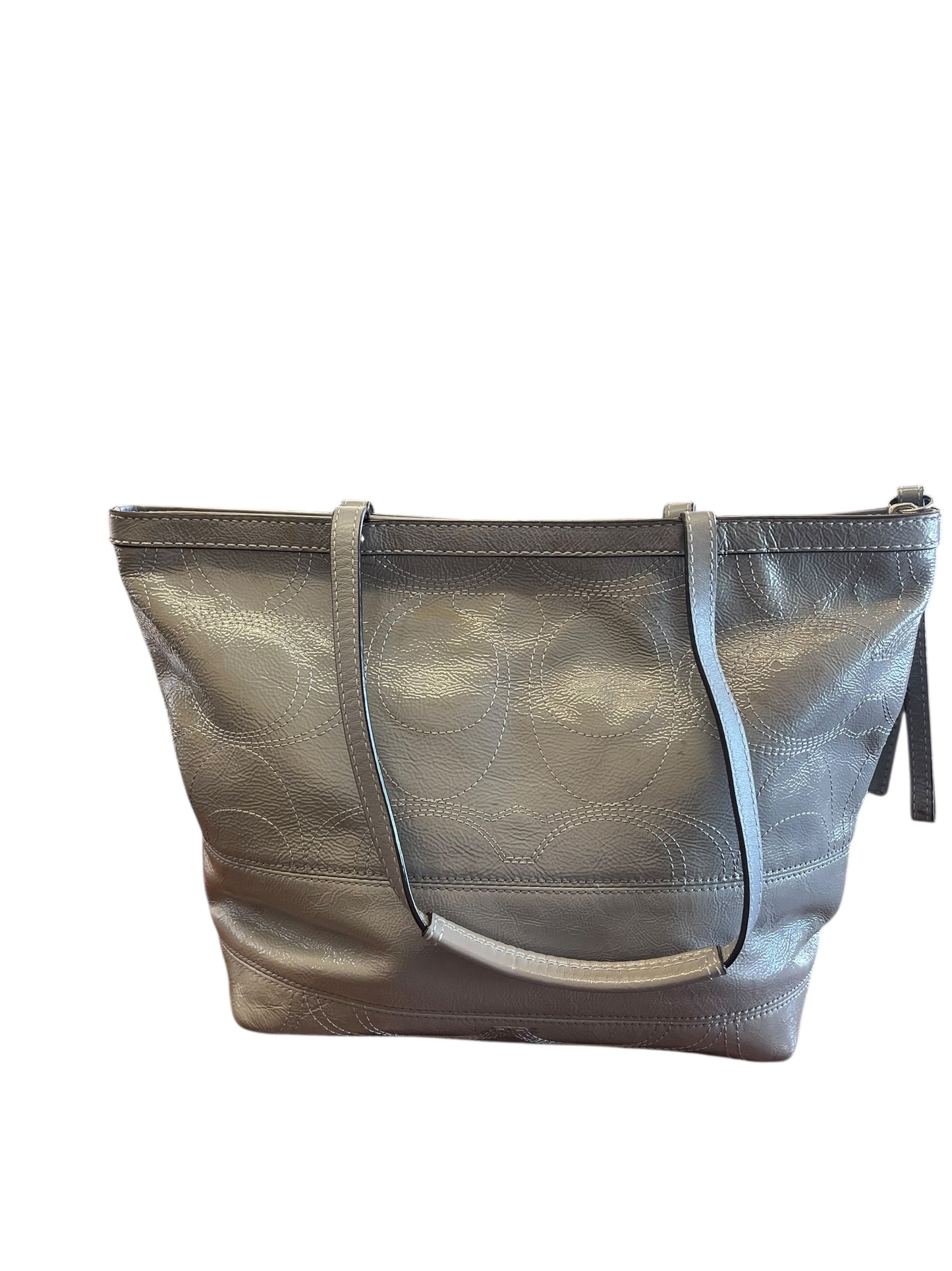 Gray Coach Purse