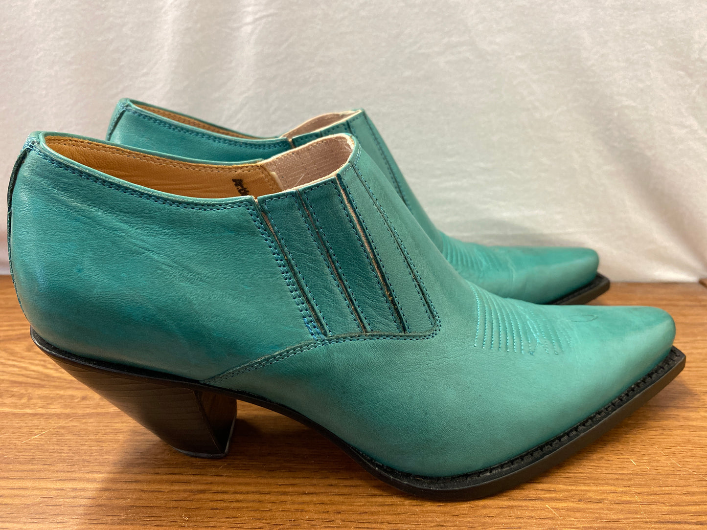 turquoise Charlie Horse shoes, 9