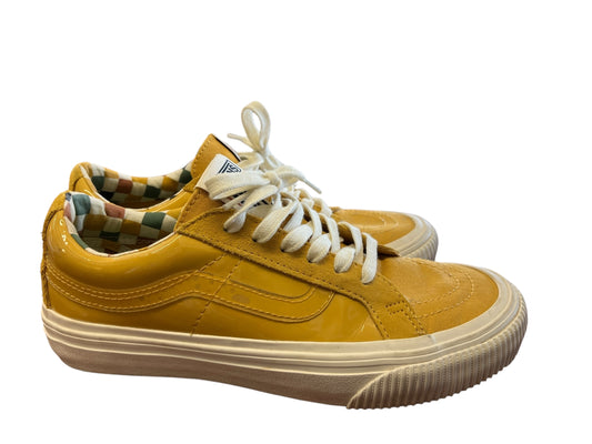 Yellow Vans Sneakers, 9.5