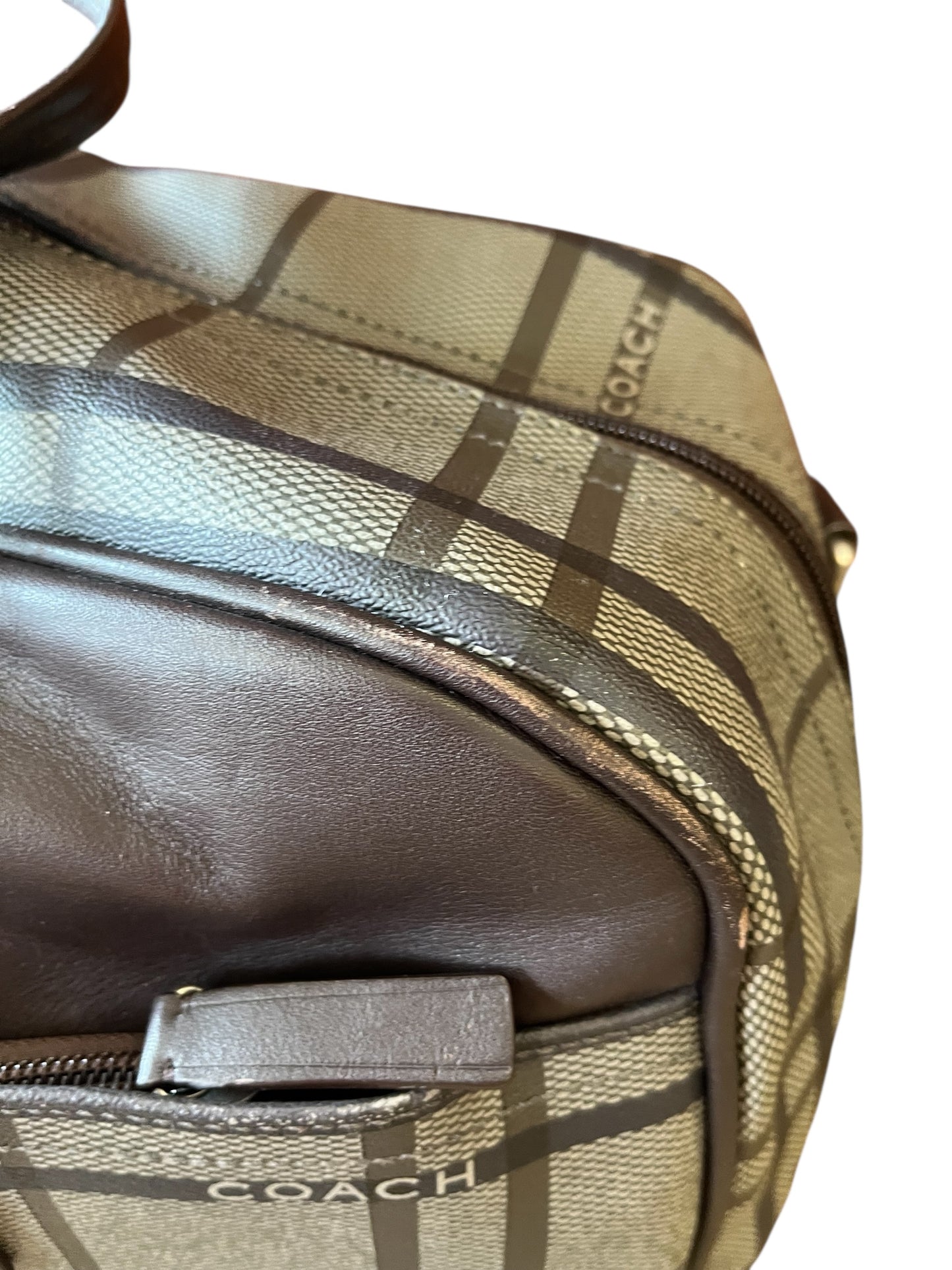 Brown Coach Duffle bag