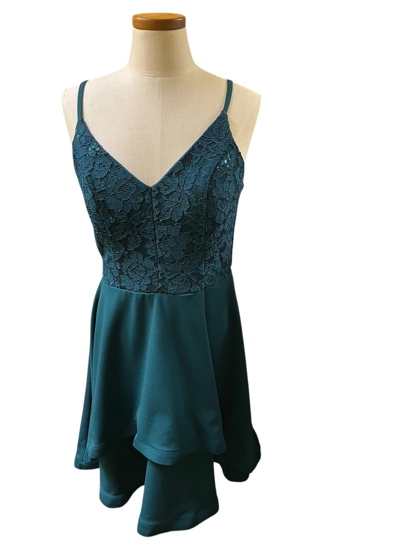 Green Speechless Dress, 15