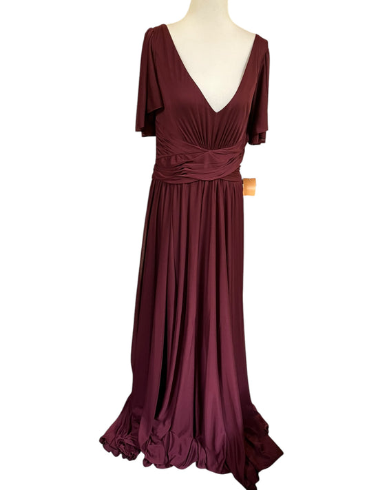 Red David's Bridal Formal Dress, 10